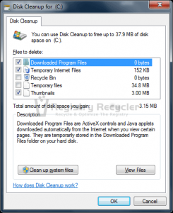 Windows 7 Disk Maintenance