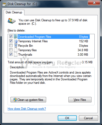 Windows 7 Disk Maintenance