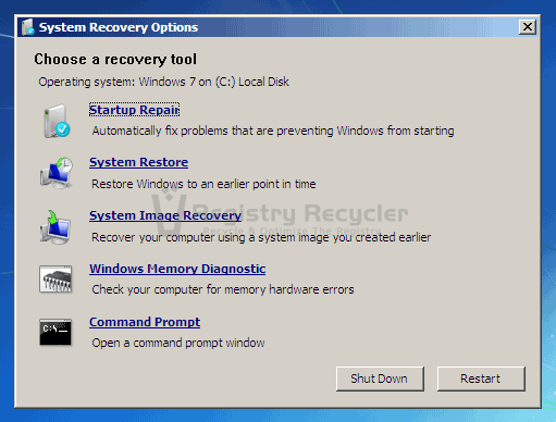 Repair Laptop Starting Failure