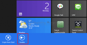 How to Make Tiles Smaller in Windows 8