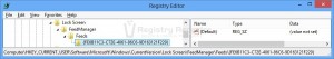 Windows 8 Registry Tweak to Adjust Bing Lock Screen