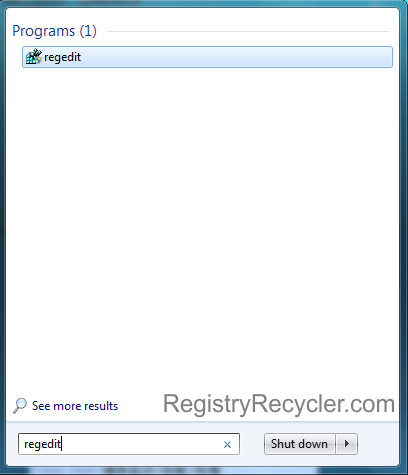 How to Open Windows 7 Registry Editor