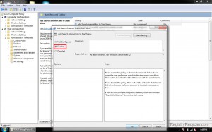 How to Enable Add Search Internet link to Start Menu