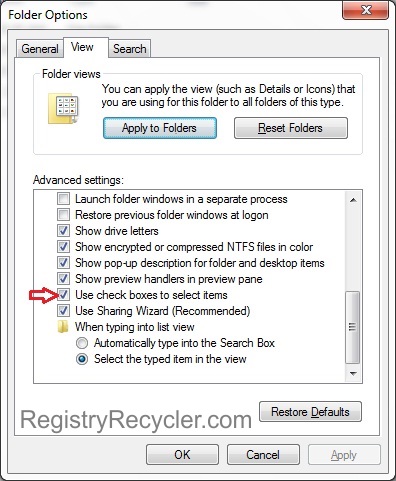 Enable Multiple Items Selection for Files and Folders