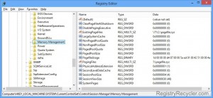 Windows 8 Registry Tweaks to Enhance System Memory Management Performance