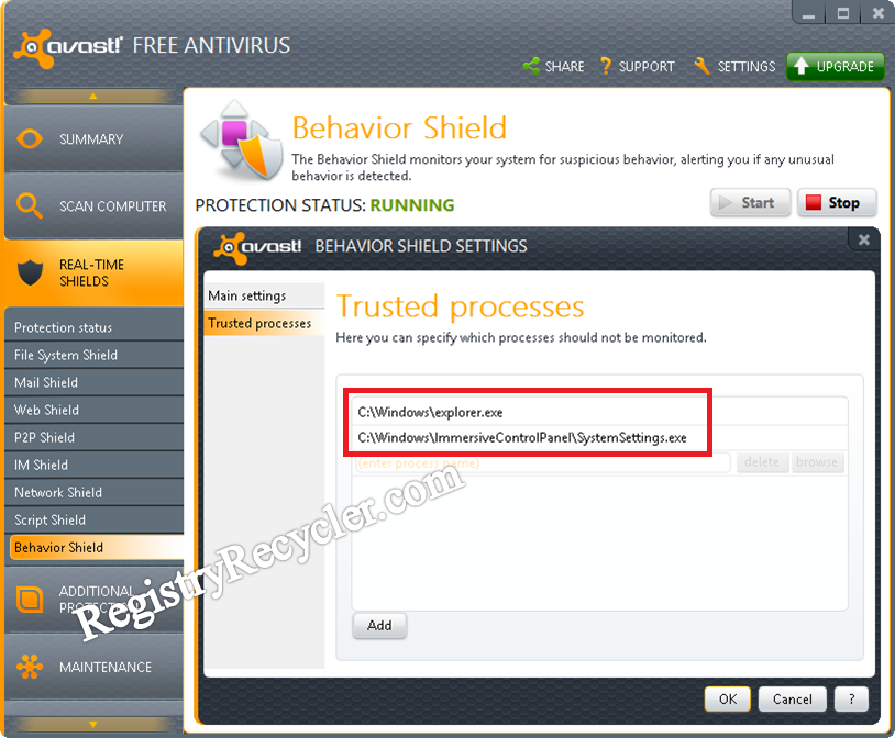 Avoid AntiVirus to Cause Black Screen