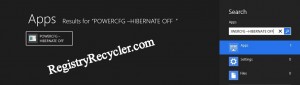 How to Disable Windows 8 Hibernate Feature