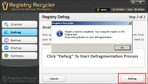 Defrag Windows Registry and SpeedUp PC