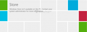 Disable Windows 8.1 Store Registry Tweak