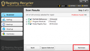 Free Registry Cleaner for Windows 8.1