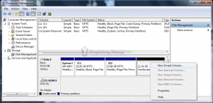 How to Create New Partition in WIndows 7