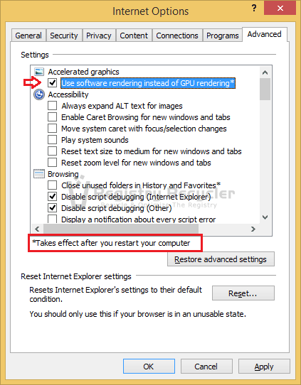 FIX Internet Explorer Crashes