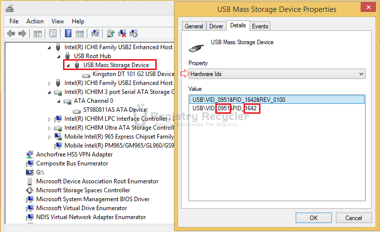 Hardware ID in Windows 8.1