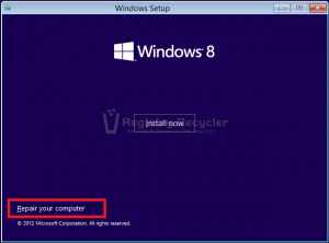 How to Fix Windows 8 Fails to Boot