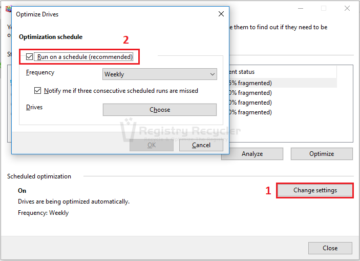 Memory (RAM) & Hard Disk Optimization in Windows 10 Creators | Registry Recycler